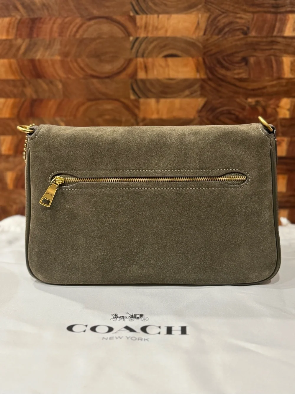 Coach Olive Suede soft Tabby - Picture 6 of 12